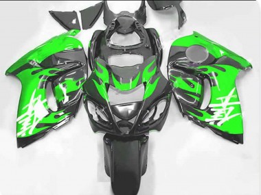2008-2020 Vert & Gris Suzuki GSXR 1300 Carénage Moto