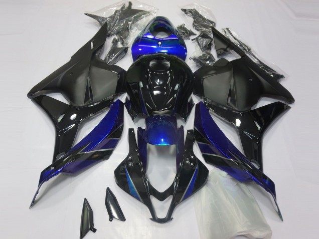 2009-2012 Bleu Brillant & Noir Honda CBR600RR Carénage Moto 2009-2012 Bleu Brillant & Noir Honda CBR600RR Carénage Moto