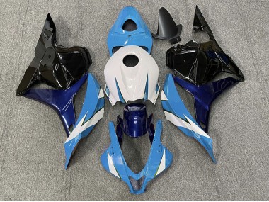 2009-2012 Bleu Clair & Blanc Honda CBR600RR Carénage Moto