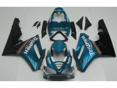 2009-2012 Bleu Clair Brillant Triumph Daytona 675 Carénage Moto