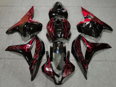 2009-2012 Rosso Fiamma Honda CBR600RR Carénage Moto