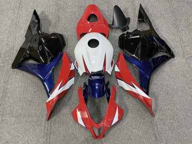 2009-2012 Rouge & Blanc Honda CBR600RR Carénage Moto