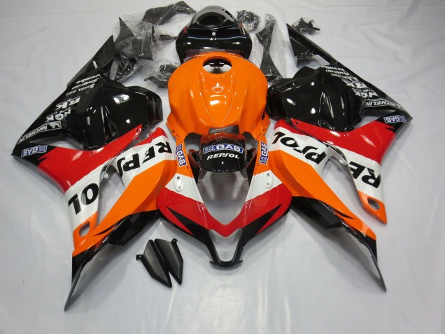2009-2012 Style Classique Repsol Honda CBR600RR Carénage Moto 2009-2012 Style Classique Repsol Honda CBR600RR Carénage Moto