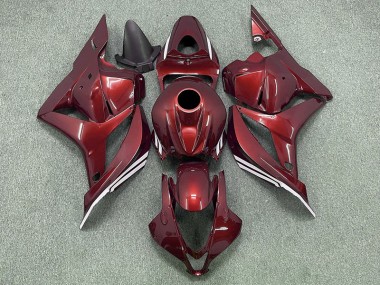 2009-2012 Vin Rouge Honda CBR600RR Carénage Moto