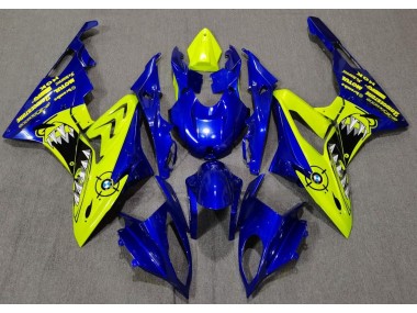 2009-2014 Alien Bleu & Blanc BMW S1000RR Carénage Moto
