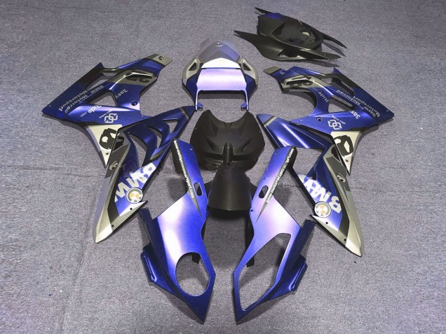 2009-2014 Alien Bleu & Blanc BMW S1000RR Carénage Moto 2009-2014 Alien Bleu & Blanc BMW S1000RR Carénage Moto