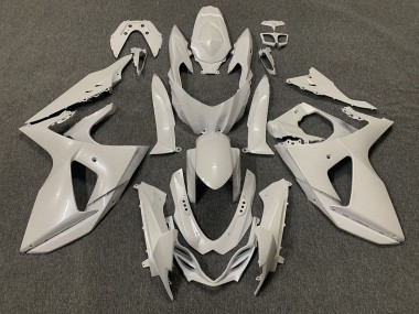 2009-2016 Blanc Brillant Uni Suzuki GSXR 1000 Carénage Moto