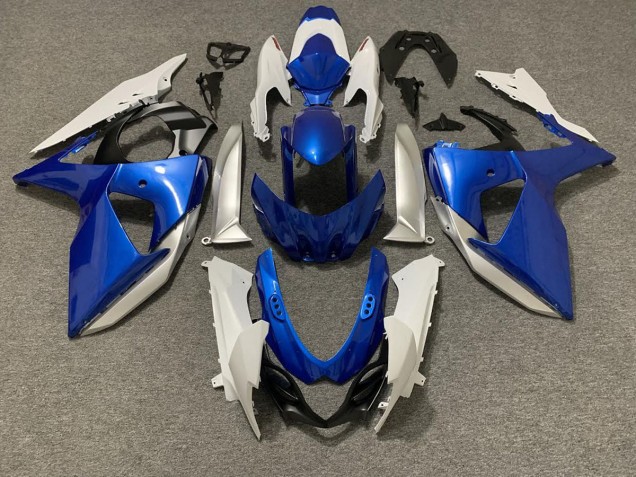 2009-2016 Bleu Clair & Blanc Suzuki GSXR 1000 Carénage Moto 2009-2016 Bleu Clair & Blanc Suzuki GSXR 1000 Carénage Moto