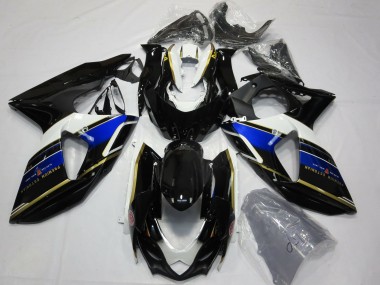 2009-2016 Bleu & Or Suzuki GSXR 1000 Carénage Moto