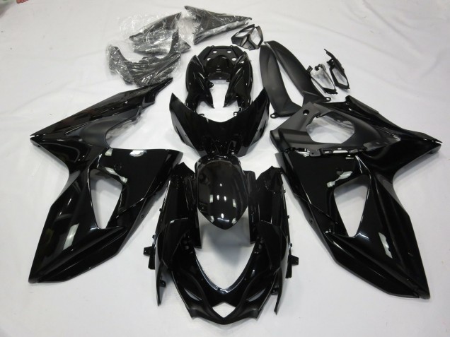 2009-2016 Conception Noir Brillant Suzuki GSXR 1000 Carénage Moto 2009-2016 Conception Noir Brillant Suzuki GSXR 1000 Carénage Moto