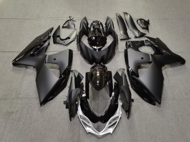 2009-2016 Noir Uni Mat & Brillant Suzuki GSXR 1000 Carénage Moto