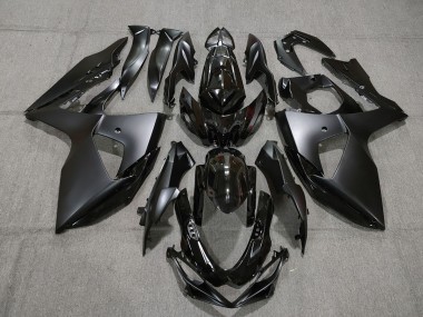 2009-2016 Style Noir Brillant & Mat Suzuki GSXR 1000 Carénage Moto