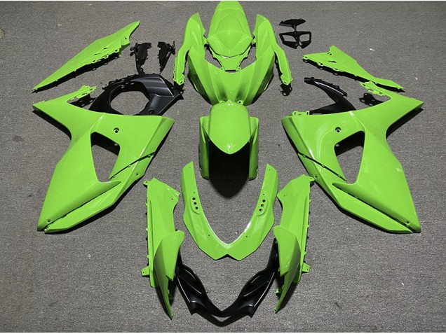 2009-2016 Vert Brillant Suzuki GSXR 1000 Carénage Moto 2009-2016 Vert Brillant Suzuki GSXR 1000 Carénage Moto