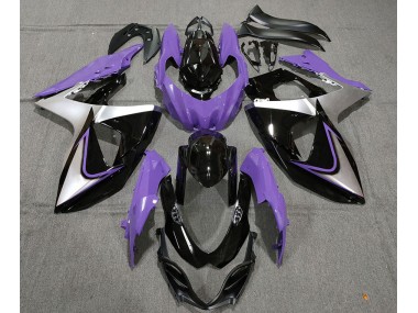 2009-2016 Violet Argent & Noir Suzuki GSXR 1000 Carénage Moto