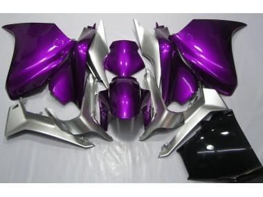 2010-2013 Violet Profond & Argent Honda VFR1200 Carénage Moto