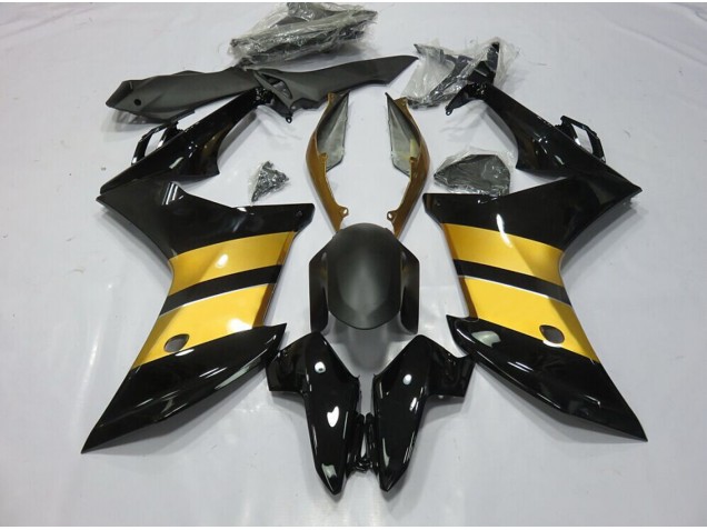 2011-2012 Conception Cbr Noir Or Honda CBR600F Carénage Moto 2011-2012 Conception Cbr Noir Or Honda CBR600F Carénage Moto