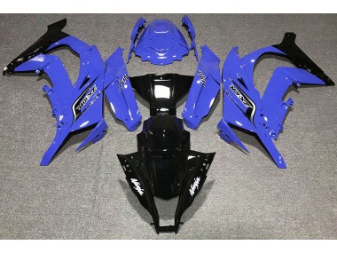 2011-2015 Bleu Brillant & Logos Kawasaki ZX10R Carénage Moto
