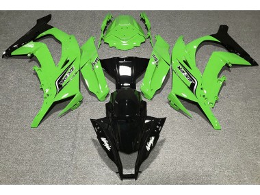 2011-2015 Vert Brillant & Logos Kawasaki ZX10R Carénage Moto