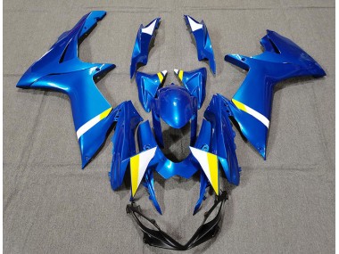 2011-2024 Bleu Personnalisé Suzuki GSXR 600-750 Carénage Moto