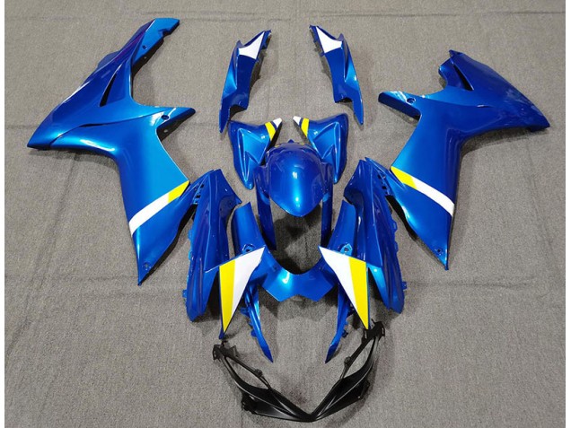 2011-2024 Bleu Personnalisé Suzuki GSXR 600-750 Carénage Moto 2011-2024 Bleu Personnalisé Suzuki GSXR 600-750 Carénage Moto