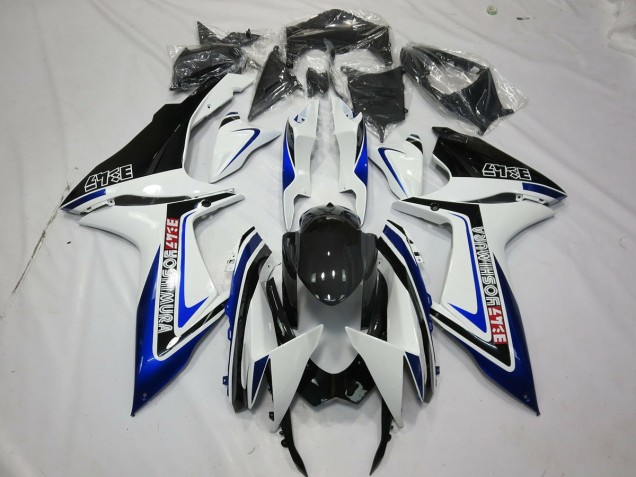 2011-2024 Noir Rockstar Suzuki GSXR 600-750 Carénage Moto 2011-2024 Noir Rockstar Suzuki GSXR 600-750 Carénage Moto