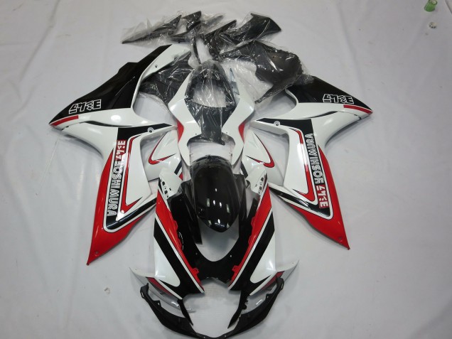 2011-2024 Rouge Blanc & Noir Suzuki GSXR 600-750 Carénage Moto 2011-2024 Rouge Blanc & Noir Suzuki GSXR 600-750 Carénage Moto