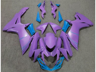2011-2024 Violet Mat & Bleu Suzuki GSXR 600-750 Carénage Moto