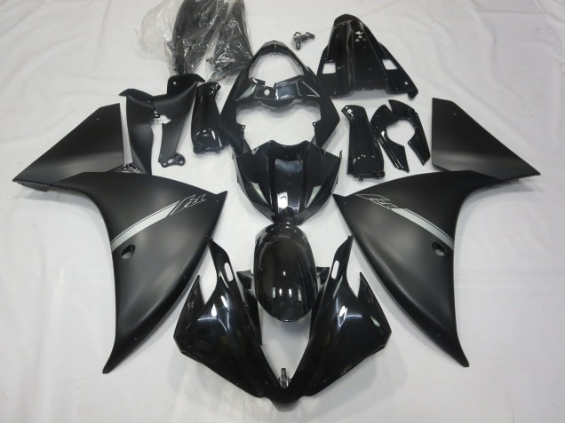 2012-2014 Noir Mat Yamaha R1 Carénage Moto 2012-2014 Noir Mat Yamaha R1 Carénage Moto