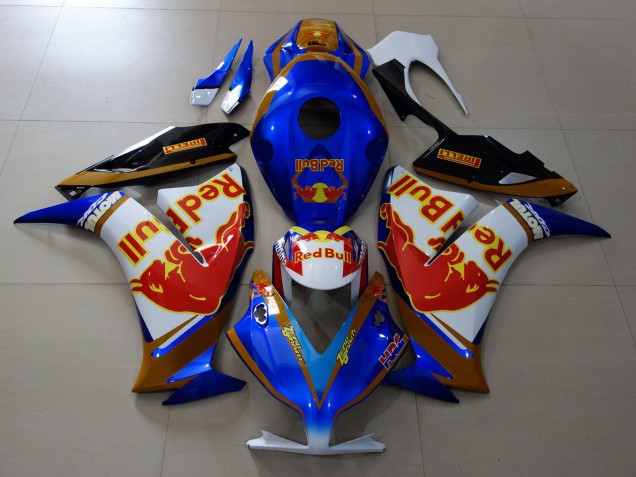 2012-2016 Rouge Taureau Bleu & Or Honda CBR1000RR Carénage Moto 2012-2016 Rouge Taureau Bleu & Or Honda CBR1000RR Carénage Moto
