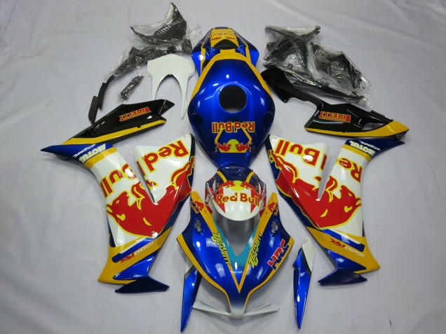 2012-2016 Rouge Taureau Jaune Honda CBR1000RR Carénage Moto 2012-2016 Rouge Taureau Jaune Honda CBR1000RR Carénage Moto