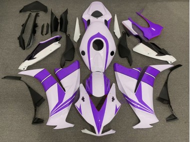 2012-2016 Violet Brillant & Blanc Honda CBR1000RR Carénage Moto