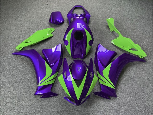 2012-2016 Violet Brillant & Vert Honda CBR1000RR Carénage Moto
