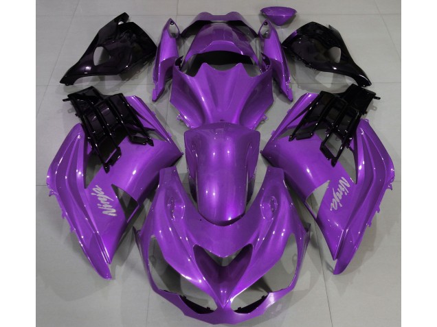 2012-2021 Ambiance Violet Kawasaki ZX14R Carénage Moto 2012-2021 Ambiance Violet Kawasaki ZX14R Carénage Moto