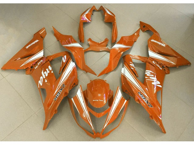 2013-2018 Ninja Orange Kawasaki ZX6R Carénage Moto