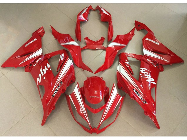 2013-2018 Ninja Rouge Kawasaki ZX6R Carénage Moto 2013-2018 Ninja Rouge Kawasaki ZX6R Carénage Moto