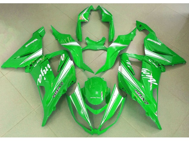 2013-2018 Ninja Vert Kawasaki ZX6R Carénage Moto 2013-2018 Ninja Vert Kawasaki ZX6R Carénage Moto