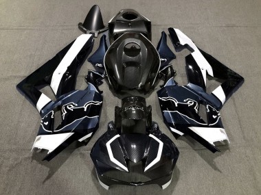 2013-2023 Bleu Personnalisé Fibre De Carbone Taureau Honda CBR600RR Carénage Moto