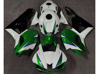 2013-2023 Vert Brillant Blanc & Bleu Honda CBR600RR Carénage Moto