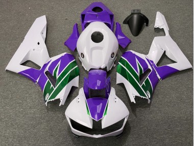 2013-2023 Violet & Vert Brillant Honda CBR600RR Carénage Moto