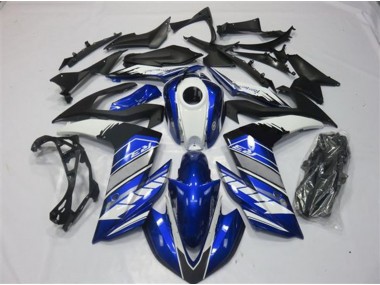 2015-2018 Bleu & Argent Yamaha R3 Carénage Moto