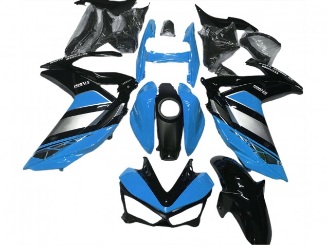 2015-2018 Bleu Clair Yamalube Yamaha R3 Carénage Moto