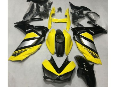 2015-2018 Jaune & Noir Brillant Yamaha R3 Carénage Moto