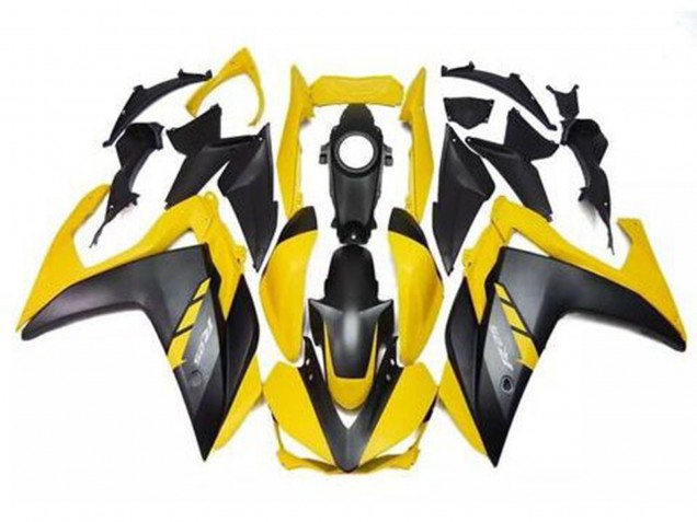 2015-2018 Jaune & Noir Yamaha R3 Carénage Moto 2015-2018 Jaune & Noir Yamaha R3 Carénage Moto