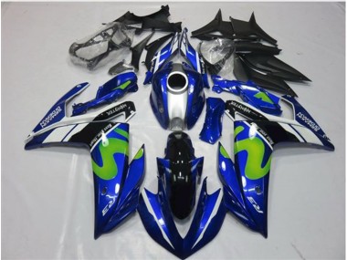 2015-2018 Movistar Yamaha R3 Carénage Moto
