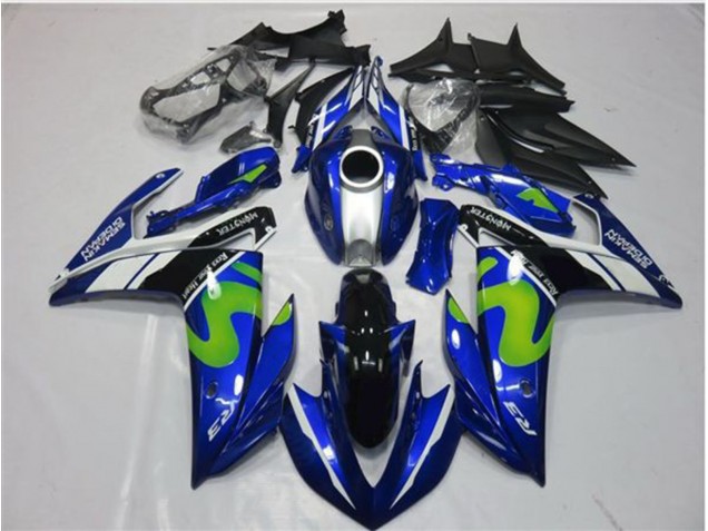 2015-2018 Movistar Yamaha R3 Carénage Moto 2015-2018 Movistar Yamaha R3 Carénage Moto