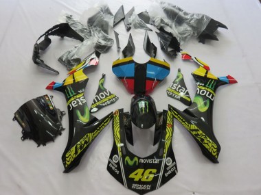 2015-2019 Movistar Yamaha R1 Carénage Moto