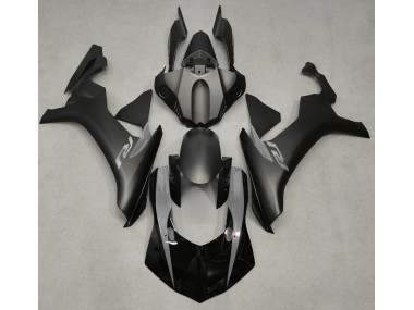2015-2019 Noir Mat & Gris Yamaha R1 Carénage Moto