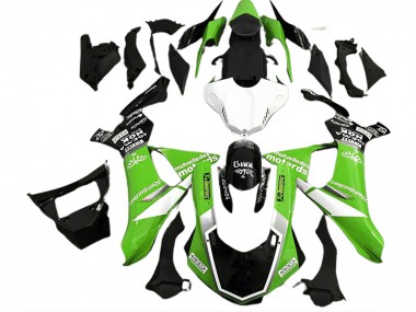 2015-2019 Style De Logo Vert Brillant Yamaha R1 Carénage Moto