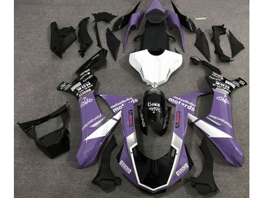 2015-2019 Style De Logo Violet Brillant Yamaha R1 Carénage Moto