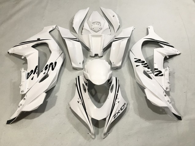 2016-2019 Ninja Blanc Kawasaki ZX10R Carénage Moto